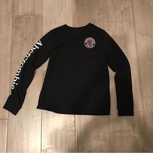 abercrombie rose long sleeve